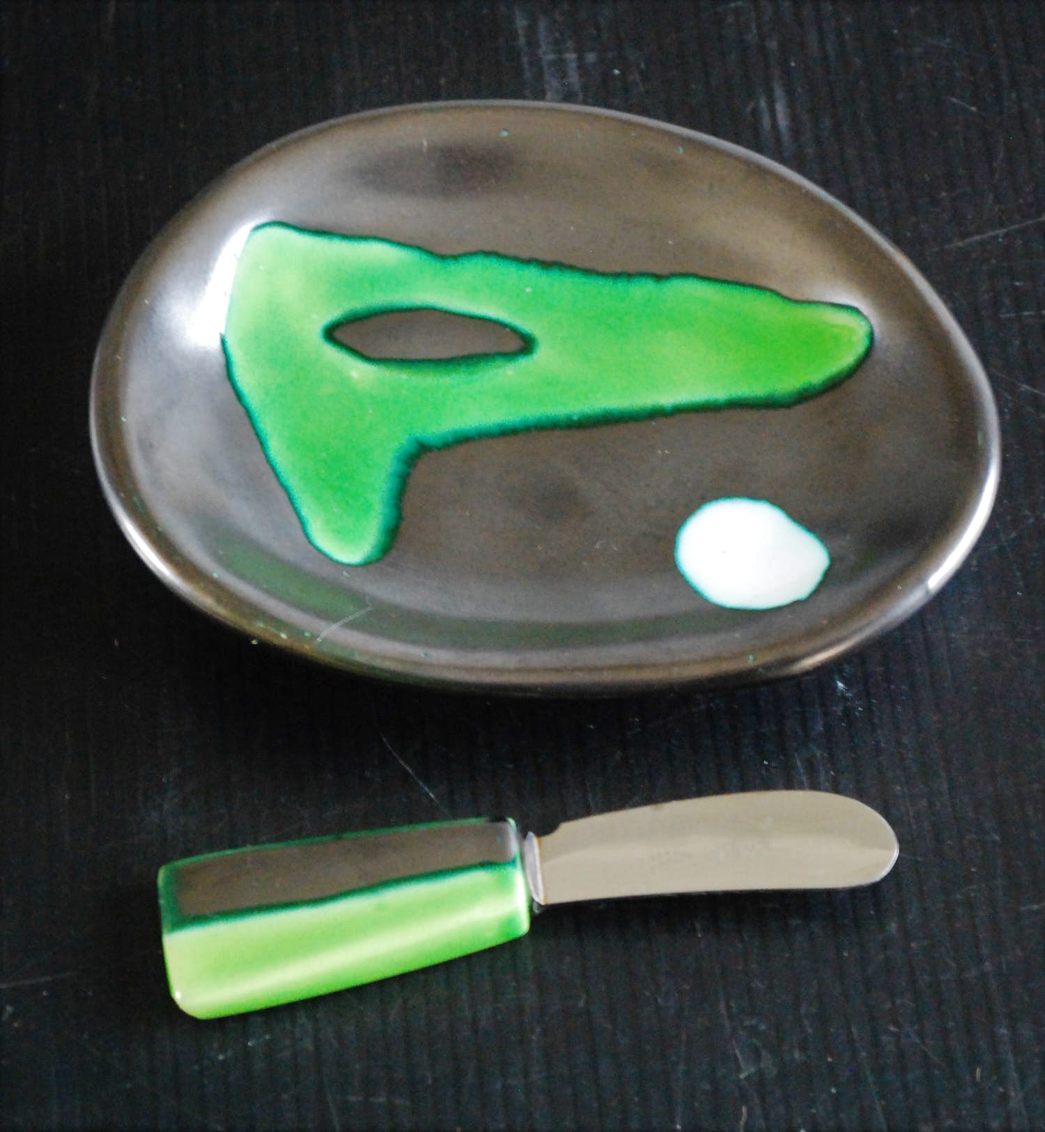Peter Orlando - Schaaltje en mes verkocht voor € 50!