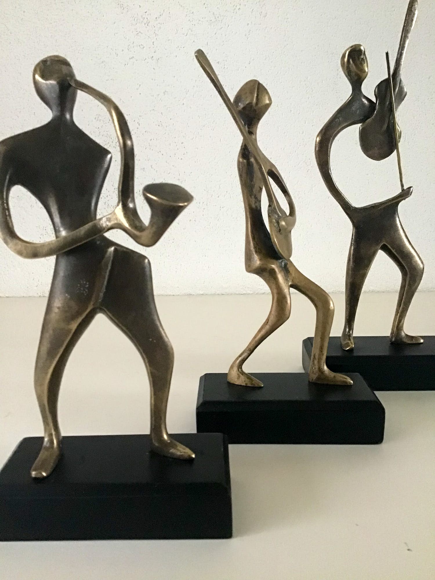 Brons (Onbekend) - 3 muziekanten verkocht voor € 145!