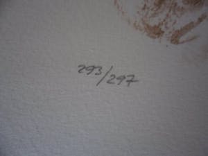 Leonor Fini - Lithografie, "Portrait de jeune fille kopen? Bied vanaf 20!