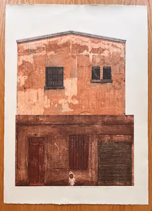 Buy Miki Van der Eecken - Kleurets aquatint - Miki Van Der Eecken - "ROMA 2" - 1/50 - 1974? Bid from 75!
