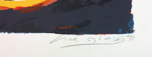 John Lie a Fo - Zeefdruk, Lot van 9 zeefdrukken kaufen? Bieten Sie von 100!