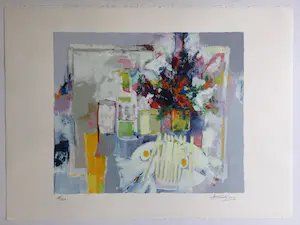 Wijnand Thönissen - Limburgs gerecht | kleurrijke zeefdruk kopen? Bied vanaf 49!