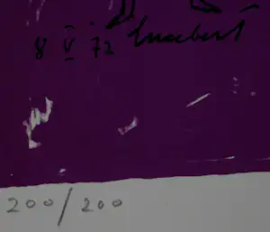 Lucebert - Zeefdruk: Pax - 1973 kopen? Bied vanaf 175!