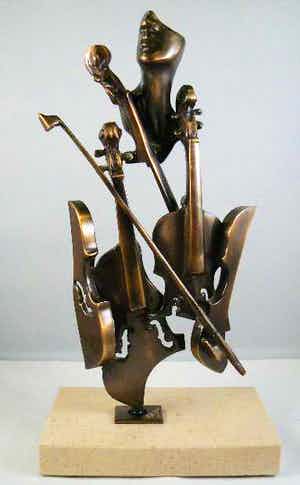 Brons (Onbekend) - Richard Richese van Hauwaert verkocht voor € 185!