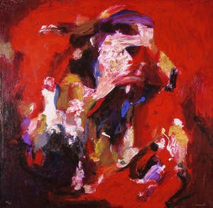 Peter Munnik - Zeefdruk op geschept papier, Zonder titel kopen? Bied vanaf 40!