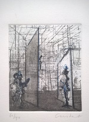 Constant - gesigneerde kleuren ets kopen? Bied vanaf 255!