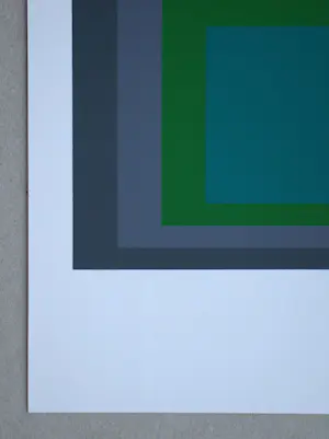 Josef Albers - Homage to the Square - Renewed Hope - Zeefdruk - 1971 kopen? Bied vanaf 100!