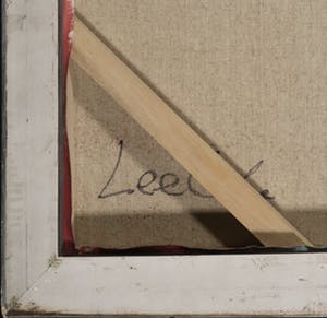 Lee Cole - Acryl op doek - Abstractie, ingelijst (groot) kopen? Bied vanaf 1!