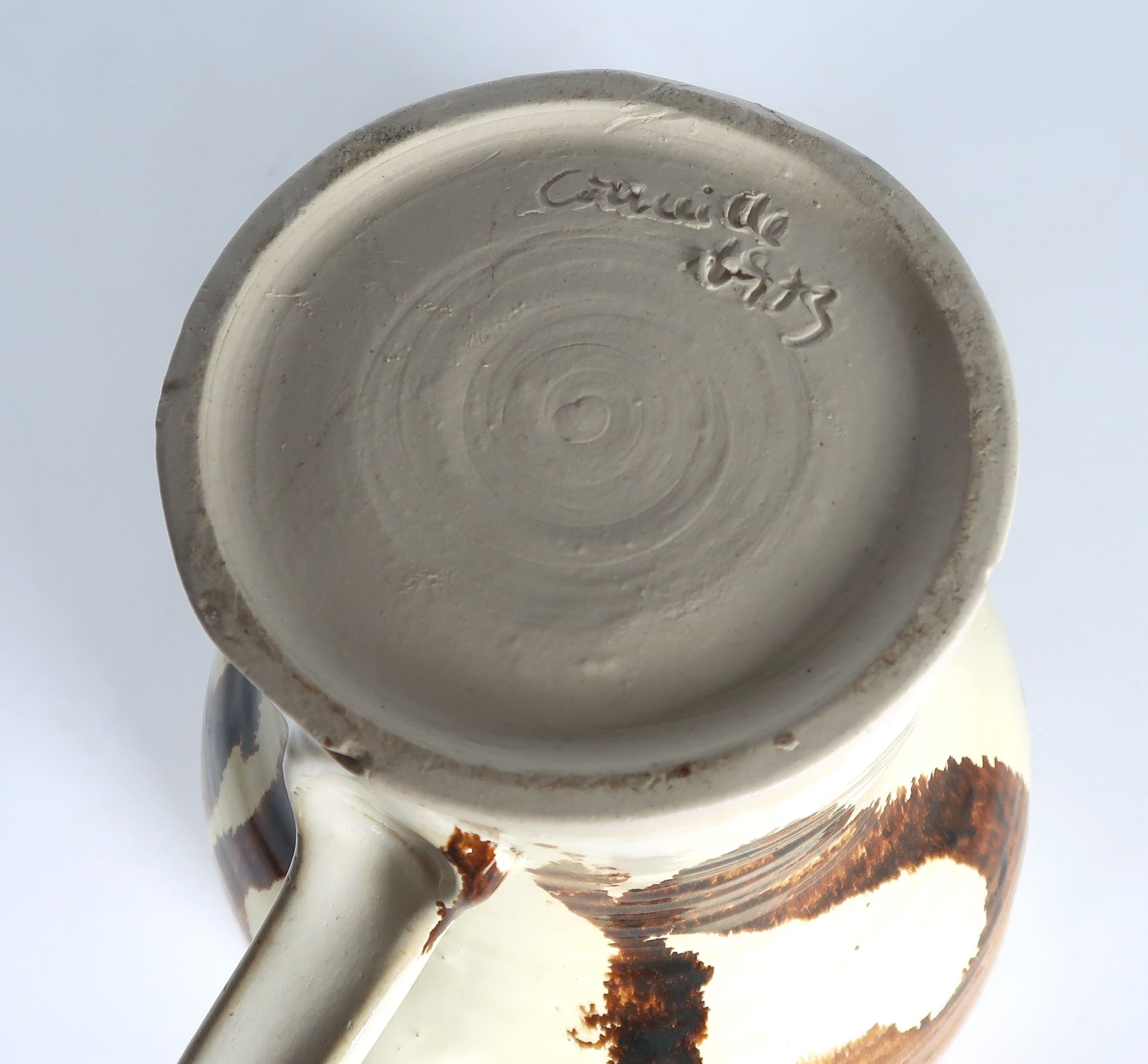 Corneille - Corneille, Geglazuurd aardewerk, Kan/vaas kopen? Bied vanaf 100!