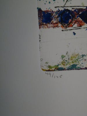 Lia van Leeuwen - Twee etsen zonder titel kopen? Bied vanaf 55!