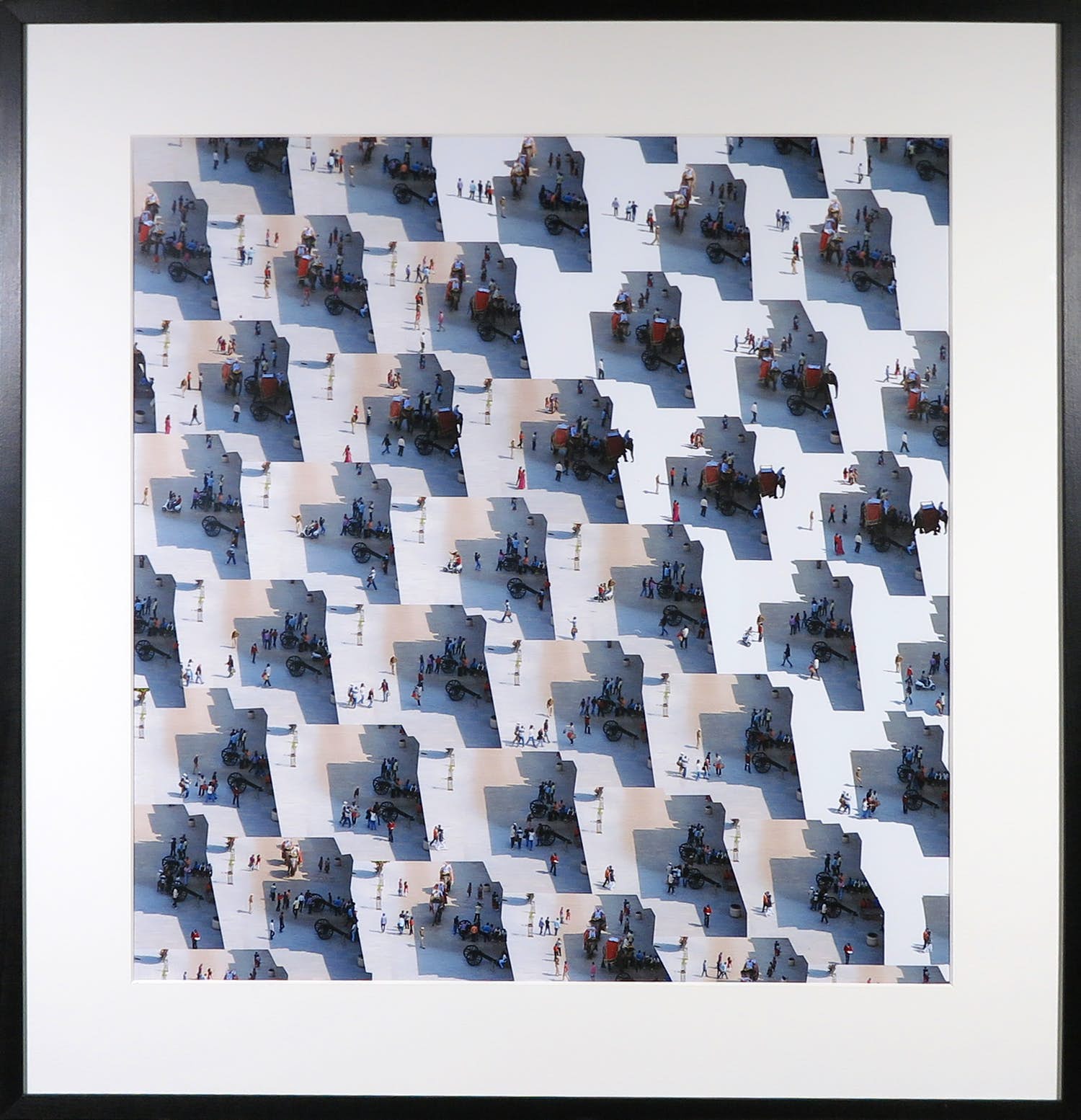 Maria Kapteijns - Foto, Pied de Poule - Ingelijst verkocht voor € 40!
