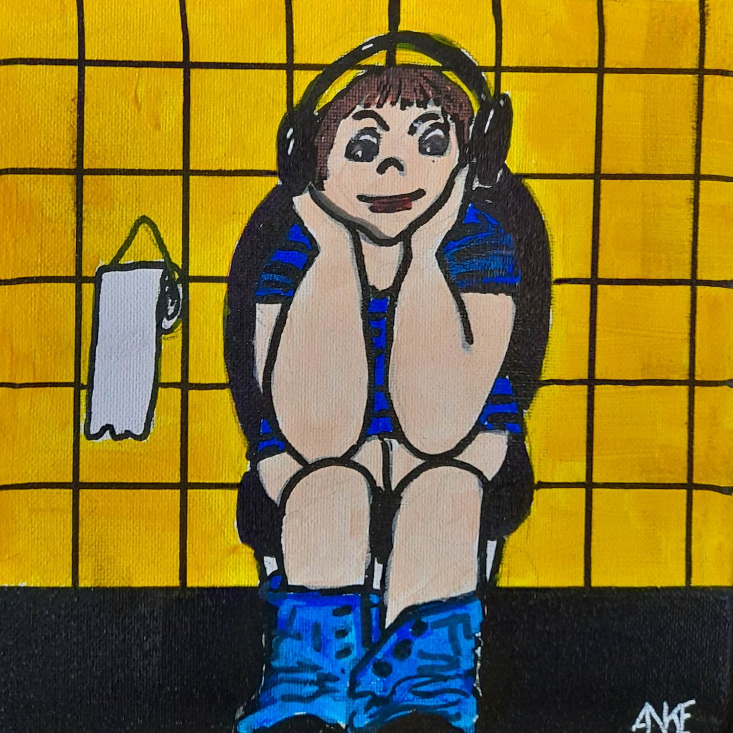 Anke Peddemors - Jut op de pot Verkocht | Kunstveiling.nl