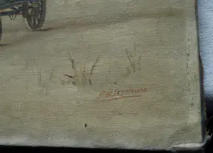 Johan Frederik Wilhelm Isselmann - Naar het schilderij van Pierre-Marie Beyle , La dernière étape de Coco kopen? Bied vanaf 20!