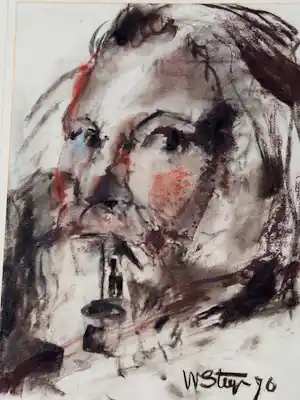 Wim Steijn - Zelfportret verkauft für € 50!