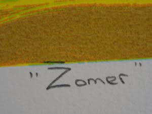 Jentsje Popma - Zomer. kopen? Bied vanaf 90!