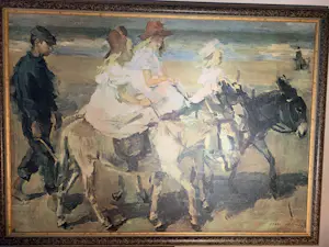 Isaac Israels - De Ezelrit van Isaac Israels (Repro) - Professionele lijst - Signatuur: Ja r.o kopen? Bied vanaf 175!