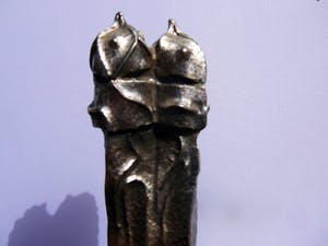 Niet of onleesbaar gesigneerd - Torentje -tin- kopen? Bied vanaf 10!