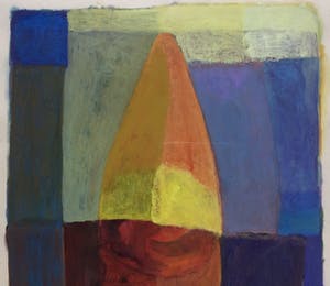 Angele Donjacour - z.t. | abstract geometrisch schilderij - ingelijst kopen? Bied vanaf 125!