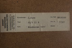 Jan A.M.J. Hurx - Neushoorn in kooi - 1/8 - 1977 - ets en aquatint op papier kopen? Bied vanaf 20!