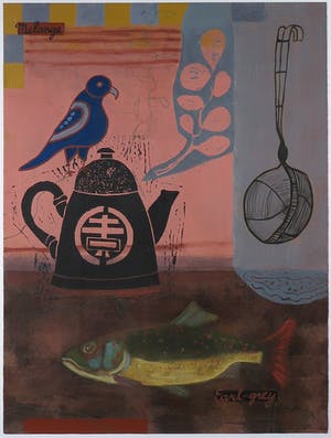 Elma van Haren - Gouache, Melange - Ingelijst kopen? Bied vanaf 70!