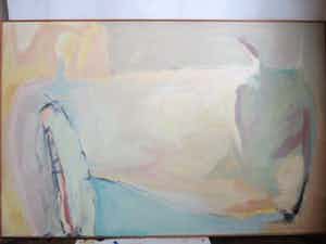 Adriaan Nieuwenhuis - Abstract verkocht voor € 250!