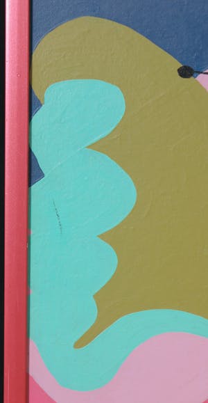 Wim Bors - Acryl op doek, De aanval van de mens II - Ingelijst kopen? Bied vanaf 1!