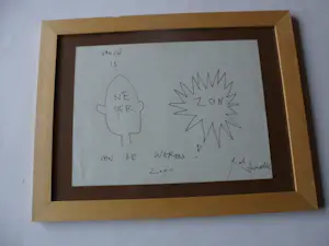 Rob Scholte - Stift tekening, titel, Vrouw is. kopen? Bied vanaf 70!