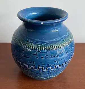 Aldo Londi - Vaasje Rimini Blue - Bitossi Ceramiche kopen? Bied vanaf 30!
