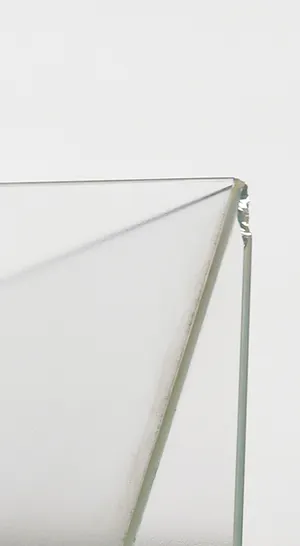 Mart van Schijndel - Minimalistische glazen Delta vaas - Gesigneerd! kopen? Bied vanaf 1!