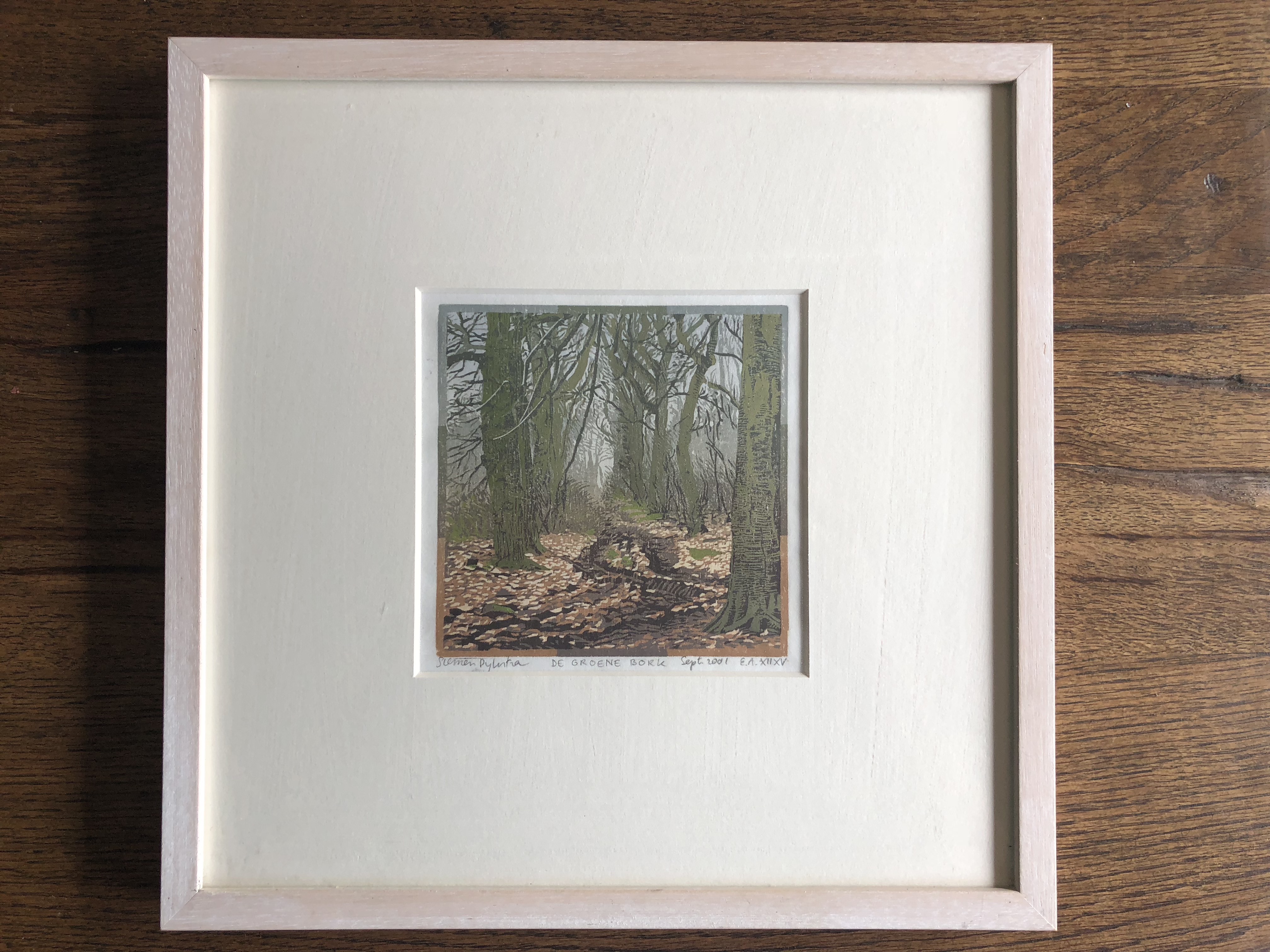 Siemen Dijkstra - De groene bork verkocht voor € 45!