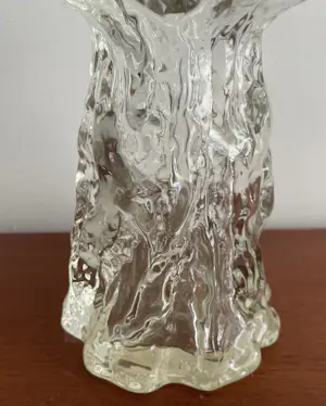 Ingrid Glas - Brutalistische boombastvaas ontwerp Kurt Wokan kopen? Bied vanaf 20!