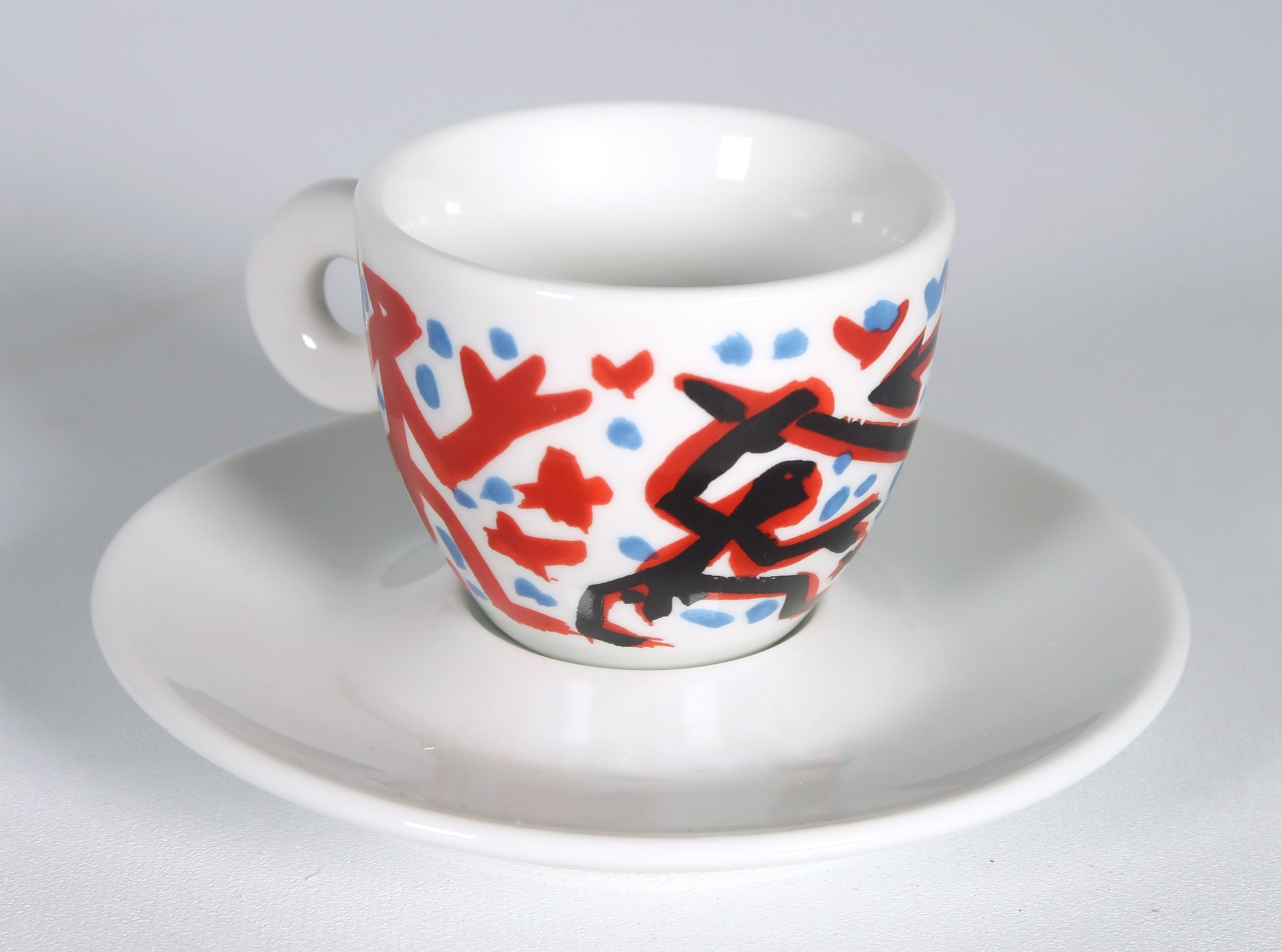 illy Art Collection - A.R. Penck, Espressokopje met schotel kopen? Bied vanaf 1!