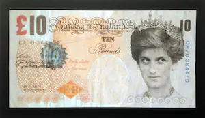 Banksy - Di-Faced tenner kopen? Bied vanaf 100!