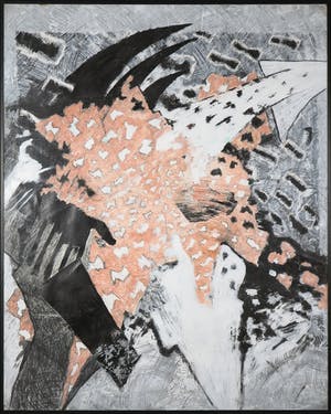 Laura van der Meule - Gemengde techniek op papier, Zonder titel - Ingelijst (Zeer Groot) kopen? Bied vanaf 100!