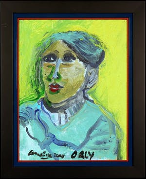 Corneille - Acryl op marouflé, Orly - Ingelijst (incl. fotocertificaat) kopen? Bied vanaf 2400!