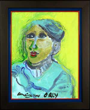 Corneille - Acryl op marouflé, Orly - Ingelijst (incl. fotocertificaat) verkocht voor € 2400!