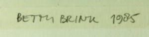 Betty Brink - Ets, Vlaggezicht II kopen? Bied vanaf 1!