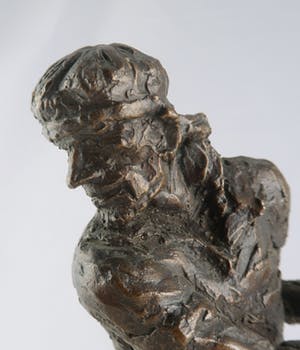 Bep van den Bergh - Brons en travertine, Björn Borg kopen? Bied vanaf 10!