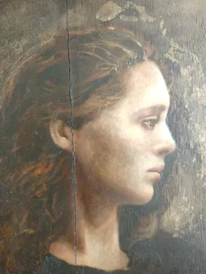 Ellis Tertoolen - Klassiek damesportret in profiel kopen? Bied vanaf 250!