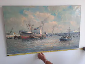 Buy Joop Molenaar - Rotterdams havengezicht? Bid from 250!
