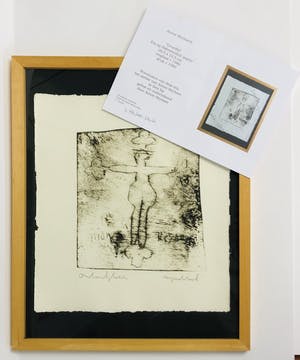 Anton Heyboer - zonder titel maar met lijst kopen? Bied vanaf 225!