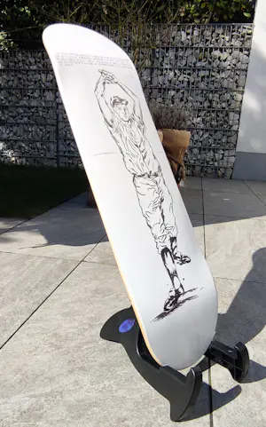 Raymond Pettibon - No Title (The raised hands...) – Skate Deck – Limited Edition kopen? Bied vanaf 275!