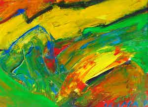 Erik Adama - Abstract verkocht voor € 110!