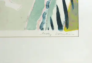Lidy Kooman - Litho, Zonder titel - Ingelijst kopen? Bied vanaf 1!