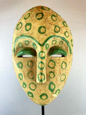 Lega - African mask from the Lega Bwami - Congo. verkocht voor € 35!