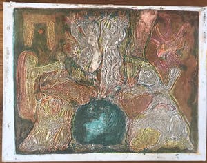 Reidar Magnus - Originele kleurenlitho - 1959 - Gesigneerd - 10/16 kopen? Bied vanaf 65!