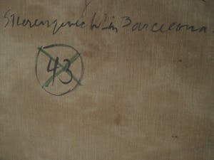 Daniel Wilhelm Bekking - Krachtig en met felle kleuren geschilderd "stierenvechten te Barcelona" - GROOT! kopen? Bied vanaf 120!