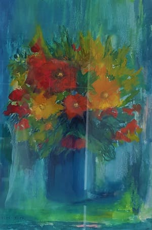 Guus Sundermeijer-Rincker - Stilleven met bloemen kopen? Bied vanaf 30!