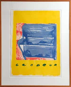 Cees Dolk - Candeur | Ingelijst verkocht voor € 55!