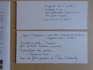 Pierre Alechinsky - COBRA / ZW-W ETS / 51x63cm / KADER / SIG / POEMES / EXEMPLAAR VOOR DICHTER kopen? Bied vanaf 220!